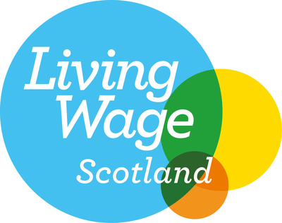 The Real Living Wage Scotland logo